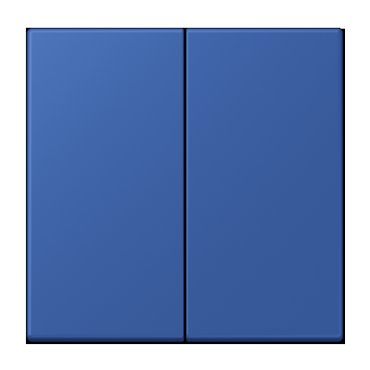 Выключатель двухклавишный Jung Le Corbusier на клеммах bleu outremer 59 10254₽