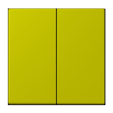 Выключатель двухклавишный Jung Le Corbusier на клеммах vert olive vif 10254₽