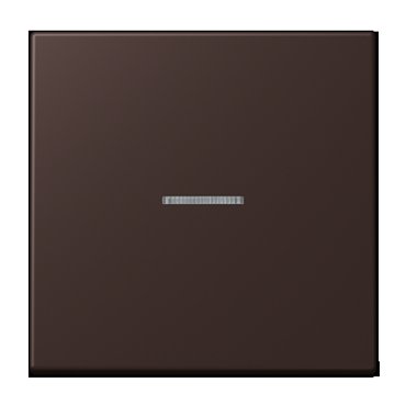 Выключатель одноклавишный с подсветкой Jung Le Corbusier на клеммах ip44 terre d ombre brulee 59 4183₽