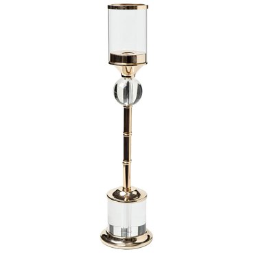Подсвечник Garda Decor 11х11х49см цвет золото 6400₽