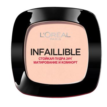 LOREAL Стойкая матирующая пудра Infaillible 24ч 461₽