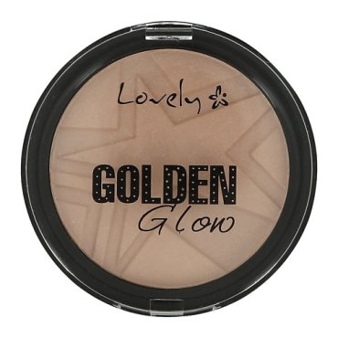 LOVELY Пудра для лица компактная GOLDEN GLOW 76₽
