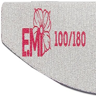 EMI Пилка для ногтей 100180 Zebra Oval 230₽