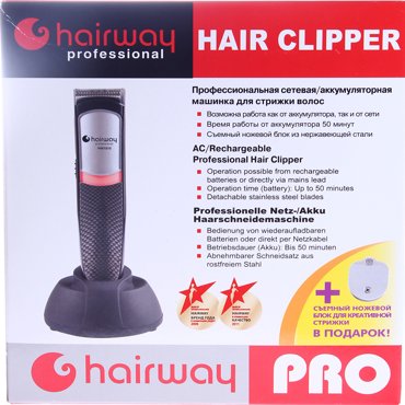 HAIRWAY Машинка Snake окантовочная аккумуляторно-сетевая 3555₽