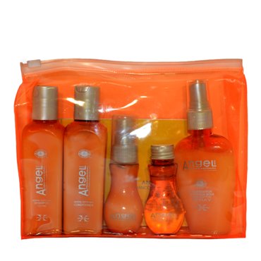 ANGEL PROFESSIONAL Набор миниатюр для жирных волос в косметичке Angel Professional 1320₽