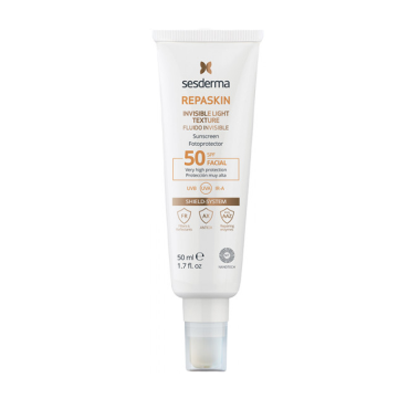 SESDERMA Средство солнцезащитное сверхлегкое для лица Repaskin Invisible Light Texture SPF 50 50 мл 4040₽