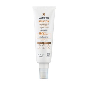 SESDERMA Средство солнцезащитное сверхлегкое для лица Repaskin Invisible Light Texture SPF 50 50 мл 4066₽