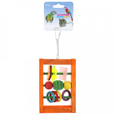 Игрушка Sky Adventure Bound Acrylic Hanger мультиколор для птиц 15 см 111₽