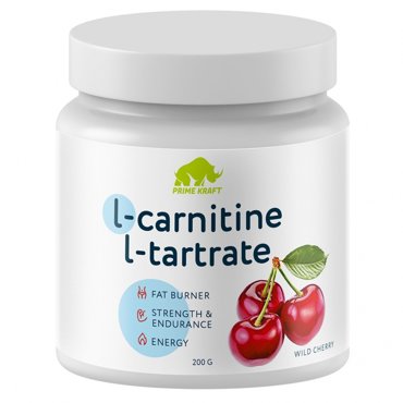 L-carnitine L-tartrate Prime Kraft Дикая вишня 200 г 1299₽