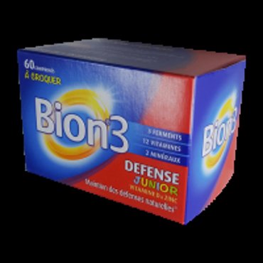 Бион 3 Кидс Кид в Европе Bion 3 Defense Junior с 4х лет табл для жев 60 3960₽