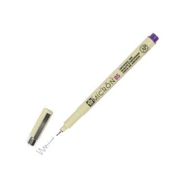 Линер Sakura PIGMA MICRON 05 045 мм фиолетовый 314₽
