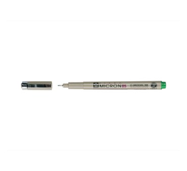 Линер Sakura PIGMA MICRON 05 045 мм салатовый 314₽