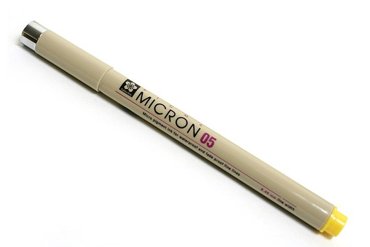 Линер Sakura PIGMA MICRON 05 045 мм желтый 314₽