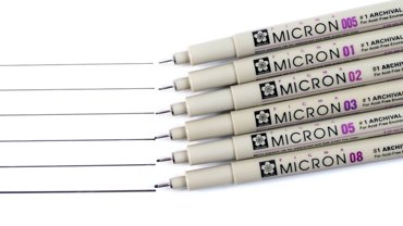 Линер Sakura PIGMA MICRON 05 фото 3 314₽