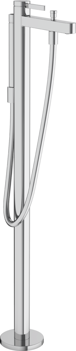 Напольный смеситель для ванны с душем Hansgrohe Finoris 76445000 хром 158412₽