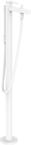 Напольный смеситель для ванны с душем Hansgrohe Finoris белый матовый 254219₽