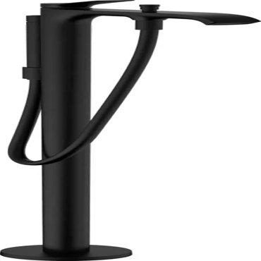 Смеситель напольный для ванны Hansgrohe Vivenis черный матовый 291090₽