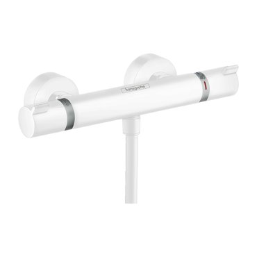 Смеситель для душа Hansgrohe Ecostat Comfort с термостатом белый матовый 29875₽