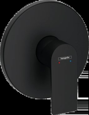 Смеситель для душа Hansgrohe Rebris E черный матовый 13608₽