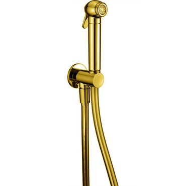 CISAL Shower Гигиенический душ со шлангом 120 смвывод с держателем цвет золото 28595₽