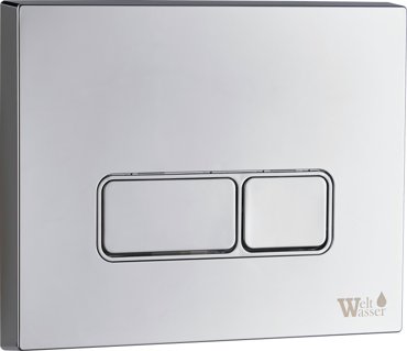 Клавиша смыва Weltwasser WW MARBERG 410 SE CR хром 10000005951 864₽