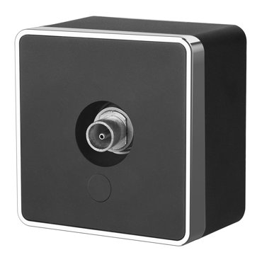 Розетка Werkel Накладные механизмы Gallant черныйхром W5083035 ТВ-ро 630₽