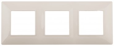 Рамка 3-постовая ЭРА Elegance 14-5003-02 Б0034394 161₽