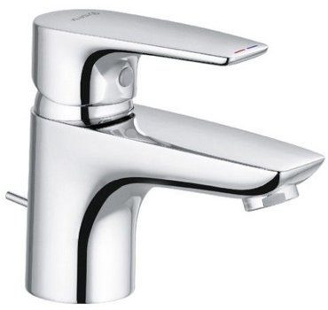 Смеситель для раковины с донным клапаном Kludi PureSolid 343850575 14950₽