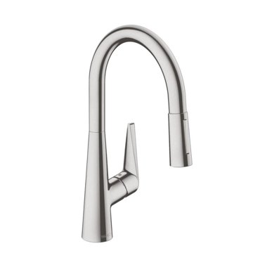 Смеситель для кухни с выдвижным душем Hansgrohe Talis M51 72813800 59130₽