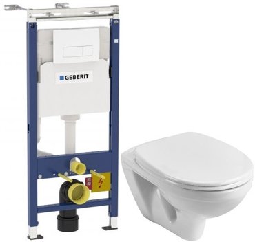 Комплект подвесной унитаз Santek Бореаль 1WH301977 система инсталляции Geberit 458125111 18100₽