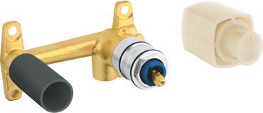 Смеситель для раковины на 2 отверстия встроенный механизм Grohe 23319000 31551₽