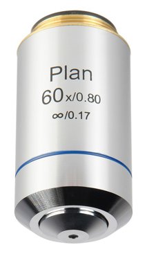 Объектив PL 60x085017 подпружиненный для микроскопов Биомед-4ПР 5ПР 6ПР 13900₽