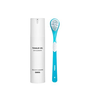 EMRA EMRA Набор для чистки языка Delicate Cleaning цвет голубой 1270₽
