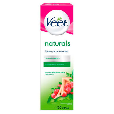 Крем Veet для депиляции Naturals с маслом ши 90 мл 560₽