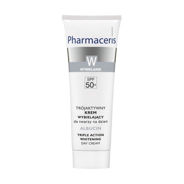 Фармацэрис W крем для лица дневной тройного действия осветляющий SPF50 Альбуцин 30мл 1971₽