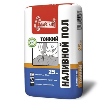 Старатели Тонкий 25 кг Наливной пол 309₽