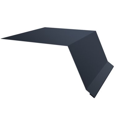 Планка капельник Grand Line Quarzit Ral 7024 100х55 мм резка 768₽