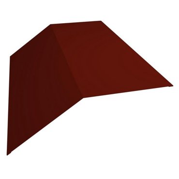 Конек плоский grand line atlas ral 3009 190x190 мм резка 2572₽