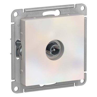 Механизм TV розетки Schneider Electric AtlasDesign ATN000491 оконечный жемчуг 496₽