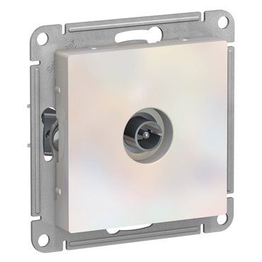Механизм TV розетки Schneider Electric AtlasDesign ATN000493 жемчуг 225₽