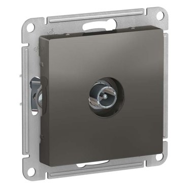 Механизм TV розетки Schneider Electric AtlasDesign ATN000991 оконечный сталь 496₽