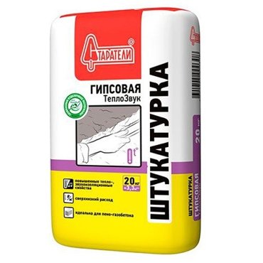 Старатели Теплозвук 20 кг Штукатурка гипсовая 289₽