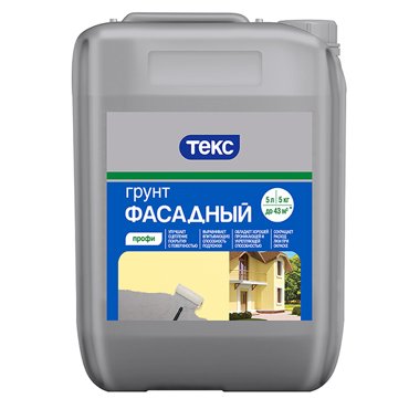 Текс Профи 5 кг Грунтовка фасадная 487₽