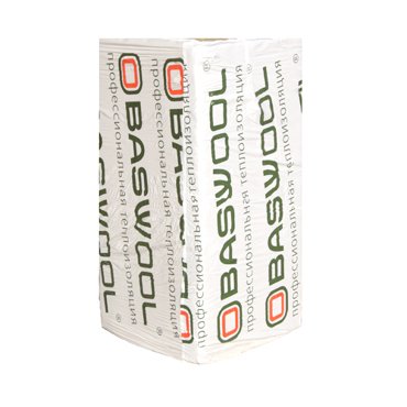 Baswool Вент Фасад 80 1200х600 мм 100 мм Минеральная вата 1590₽