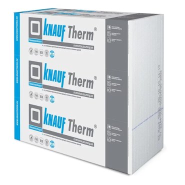 Пенопласт Knauf Therm Дача 1000х1000х100 мм 450₽