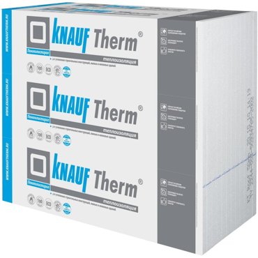 Пенопласт Knauf Therm Дача 1000х1000х50 мм 2970₽
