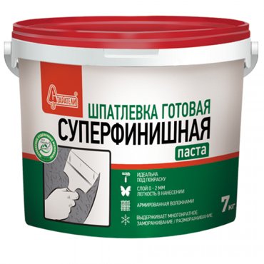 Старатели 15 кг Шпатлевка готовая Суперфинишная 542₽