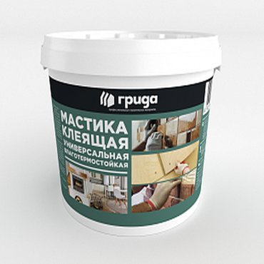 Мастика Грида клеящая термостойкая 20 кг 1185₽