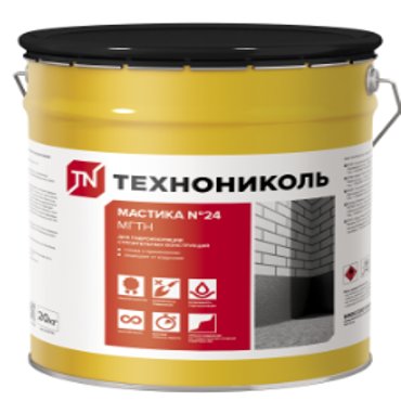 ТехноНиколь 24 МГТН 20 кг Мастика битумная 4299₽