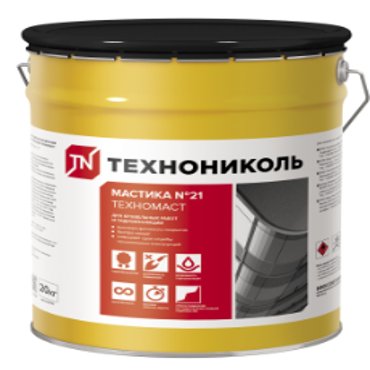 ТехноНиколь Техномаст 21 20 кг Мастика битумная 5604₽